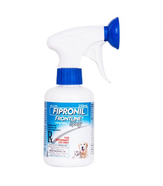 Fipronil Frontline Flea and Tick Treatment Dog/Cat Spray 250ml
