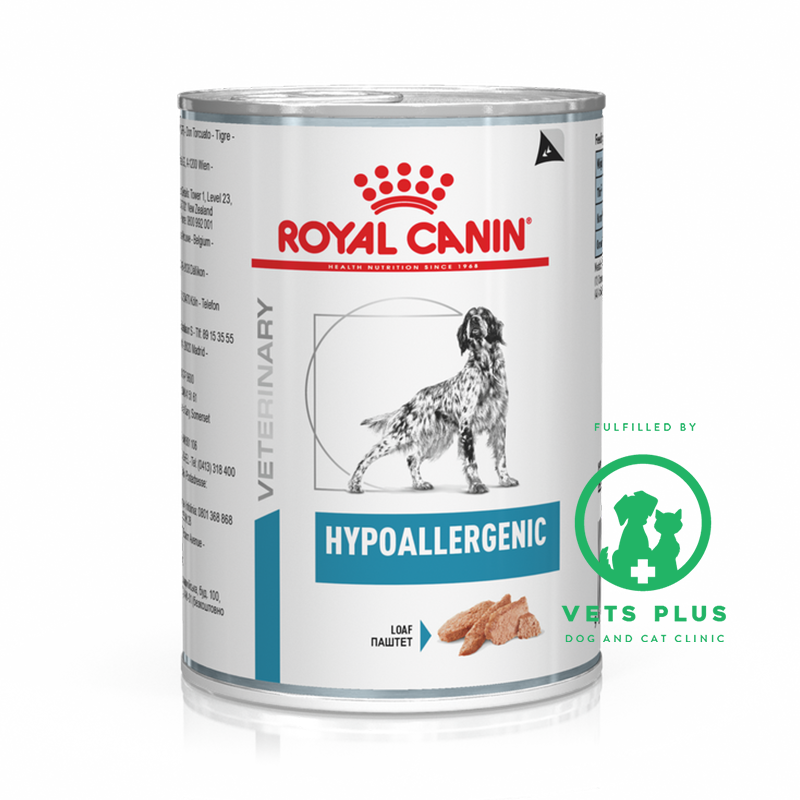 Royal Canin Veterinary Diet HYPOALLERGENIC 400g Dog Wet Food - Pet ...