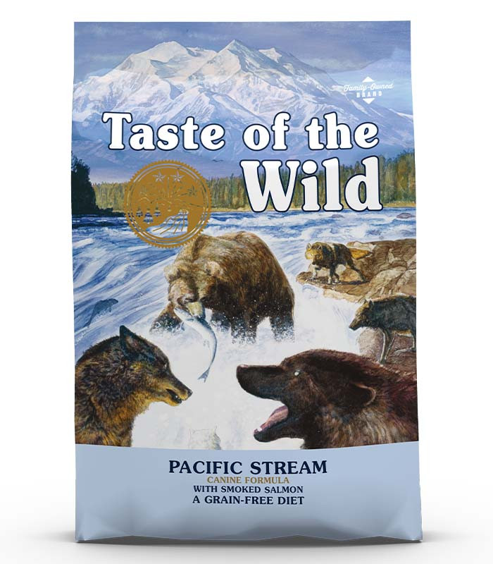 Taste Of The Wild Canine Pacific Stream With Smoked Salmon Grain Free Dog Dry Food 