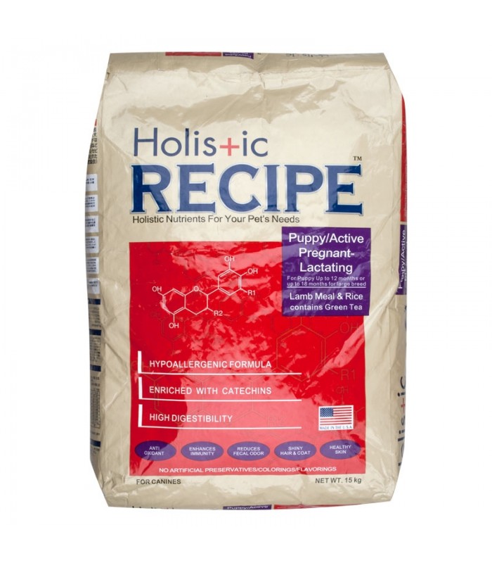 Holistic Recipe Lamb \u0026 Rice Puppy 15kg 