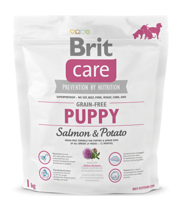 brit care salmon & potato puppy